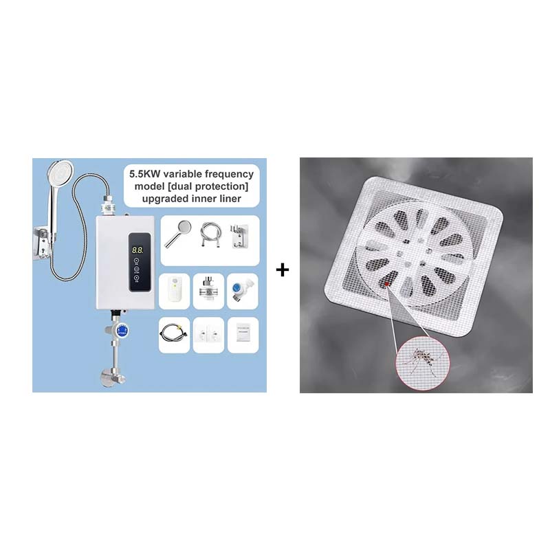 🔥 ¡Último día 50% de descuento!✨ Calentador de Agua Instantáneo sin Tanque - Diseño Compacto con Control de Temperatura Digital para Ahorro de Energía ⚡🚿