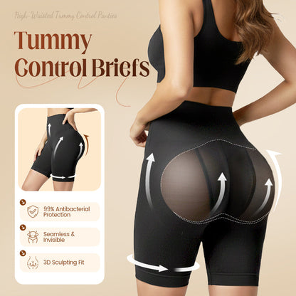 🔥Shorts moldeadores de talle alto que levantan los glúteos