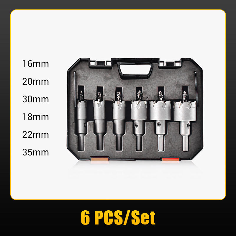 🔥Oferta por tiempo limitado: 50% de descuento 🔥 Cortador de agujeros con punta de carburo para metal