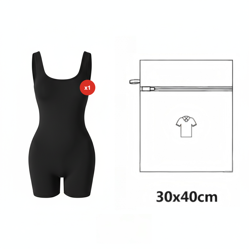 👙 50% DE DESCUENTO ! ✨ Body Moldeador Sin Costuras - Control de Abdomen y Levantador de Glúteos, Invisible bajo la Ropa y Ajuste Cómodo 💃📦