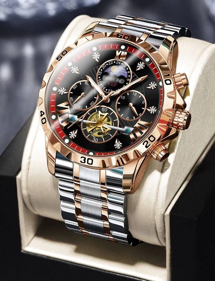 ⌚Relojes mecánicos automáticos suizos nuevos a prueba de agua