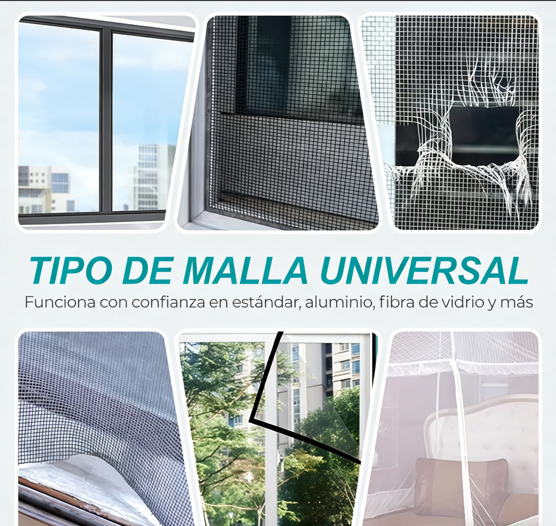 🪟 Cinta Autoadhesiva para Reparar Mosquiteras – Solución Fácil y Rápida DIY para Ventanas y Puertas ✨🛠️