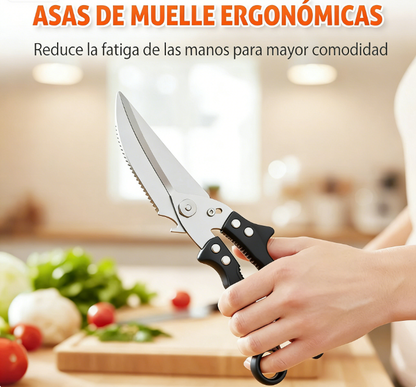 ⏰ ¡Oferta Limitada 50% OFF! 🔪 Tijeras de Cocina Desmontables para Huesos de Aves – Corte Fácil, Seguro y Rápido 🐔✨🏠