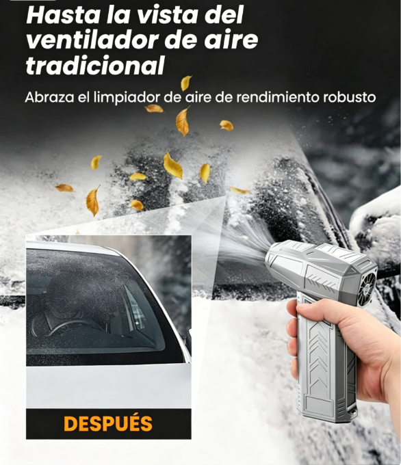 ⏰🔥 ¡ÚLTIMO DÍA DE OFERTA! ⚡ Ventilador Turbo Potente – Más de 50.000 Vendidos, Ideal para Auto y Hogar 💨💖