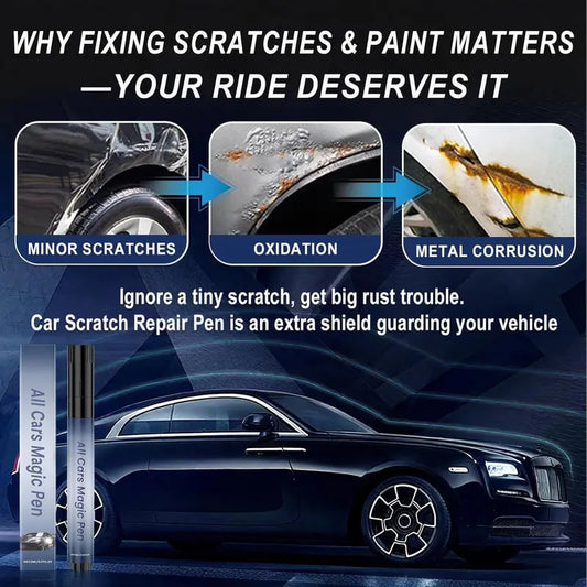 🚗✨ Lápiz mágico para eliminar arañazos del coche: reparación y brillo instantáneos de la pintura 🛠️🍂