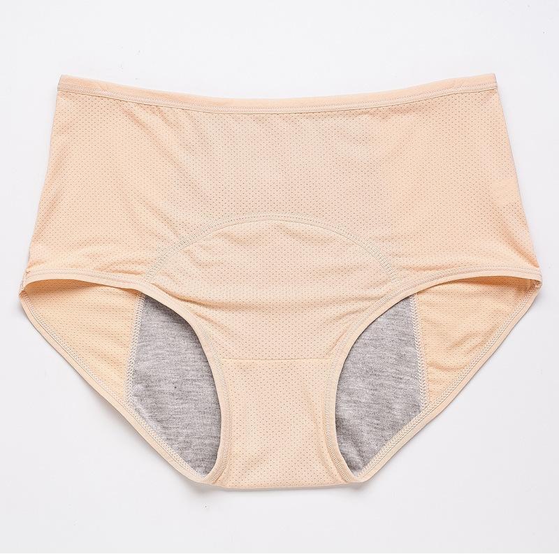 🔥Compra 5 y llévate 5 gratis🔥Bragas de cintura alta a prueba de fugas para mujer