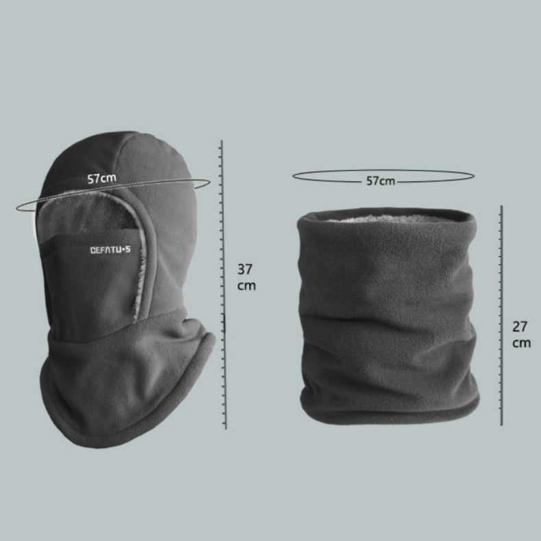 🔥Último día de rebajas 50 % DE DESCUENTO🔥Bufanda unisex de invierno para proteger el cuello y las orejas. Gorro de una sola pieza.