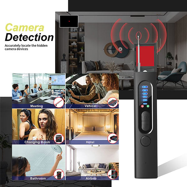 🔥 Último día de la oferta limitada con un 50% de descuento! 🔥 Detector de Cámaras Ocultas – Protege tu Privacidad
