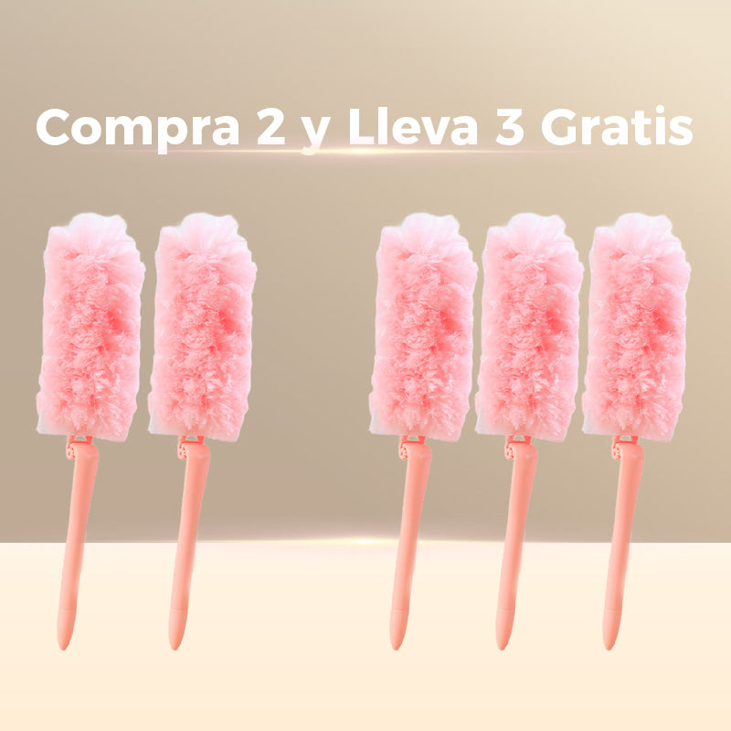 Plumero plegable y lavable para limpieza de superficies