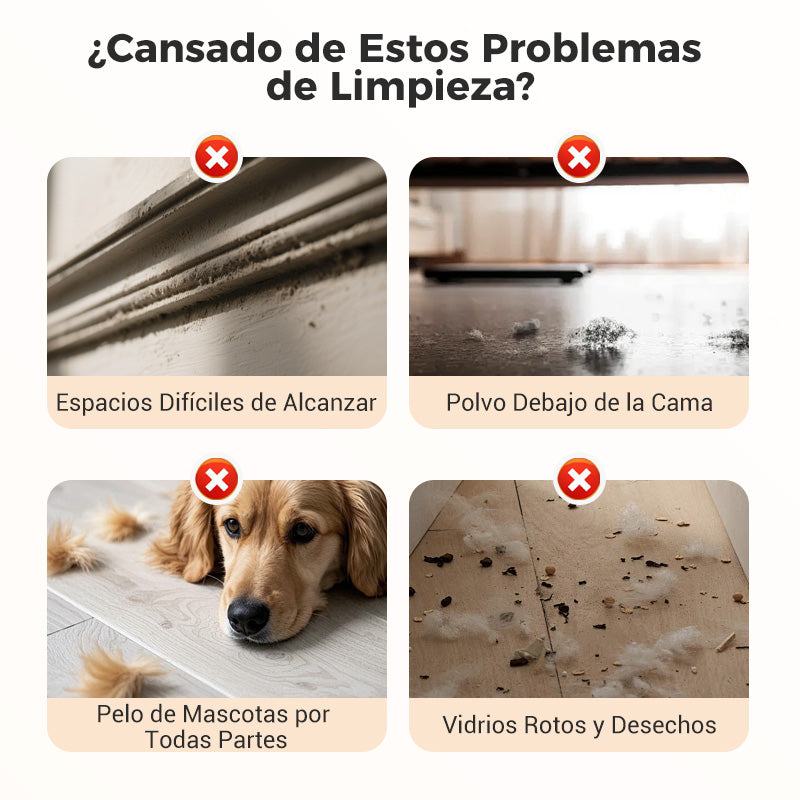 Plumero plegable y lavable para limpieza de superficies