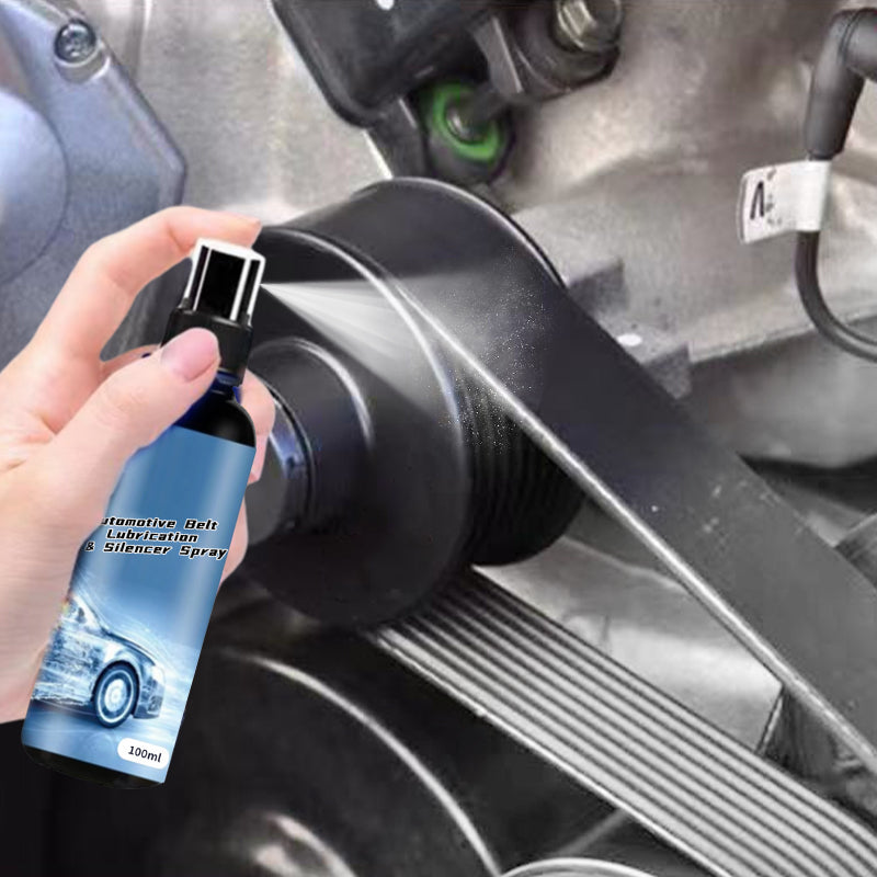 Lubricante para correas de automóviles y spray para silenciadores