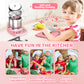 Mini juguetes de cocina para niños (22 piezas)