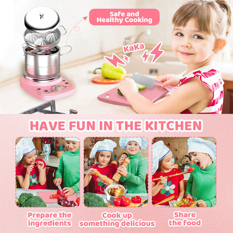 Mini juguetes de cocina para niños (22 piezas)