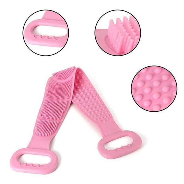 🧼💪 Cepillo de limpieza corporal de silicona HydratBath