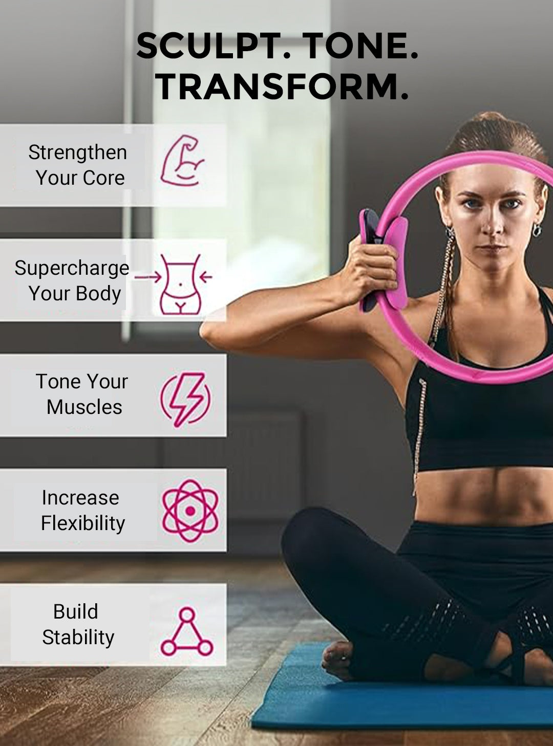 🔥Rebajas de verano 50 % de descuento🔥Preparador físico Pilates Ring