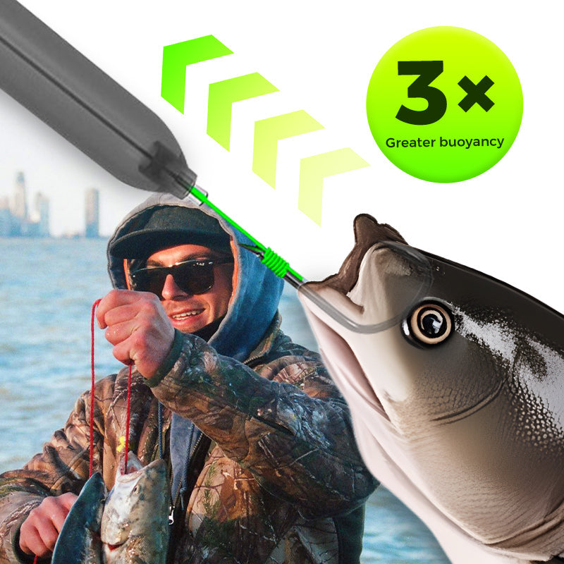 🔥Aparejo de pesca de fondo antideriva con 3 anzuelos
