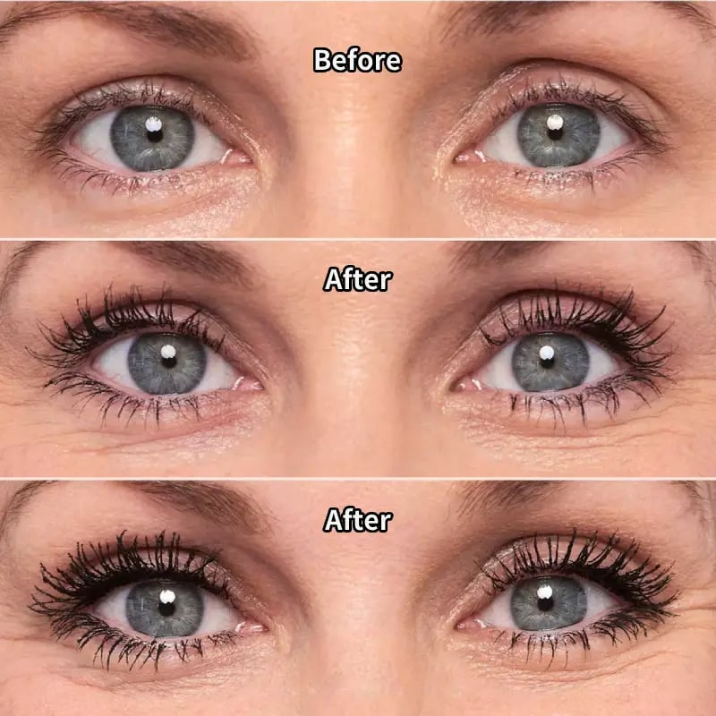 💞¡Más de 50 000 unidades vendidas!👁️✨ ¡Pestañas preciosas durante todo el día, sin que se corra! Máscara de pestañas resistente al agua con fibras para un volumen natural. 💖💃