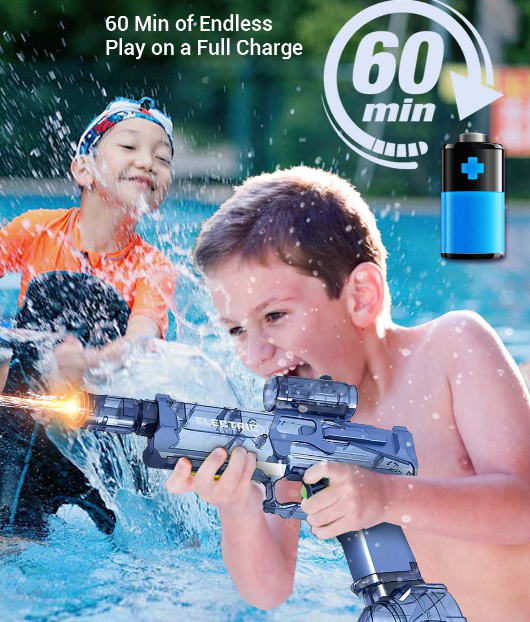 🌊Descuento de verano 🔫💦Pistola de agua de la explosión del hielo del modo rápido