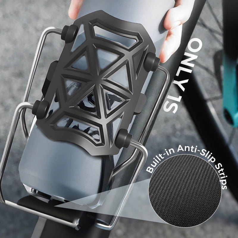 Portabidón adaptable para ciclismo