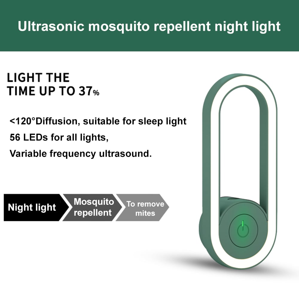 ?Venta caliente de verano-2026 El más Nuevo Repelente de Plagas Ultrasónico Inversor con Luz LED para Dormir