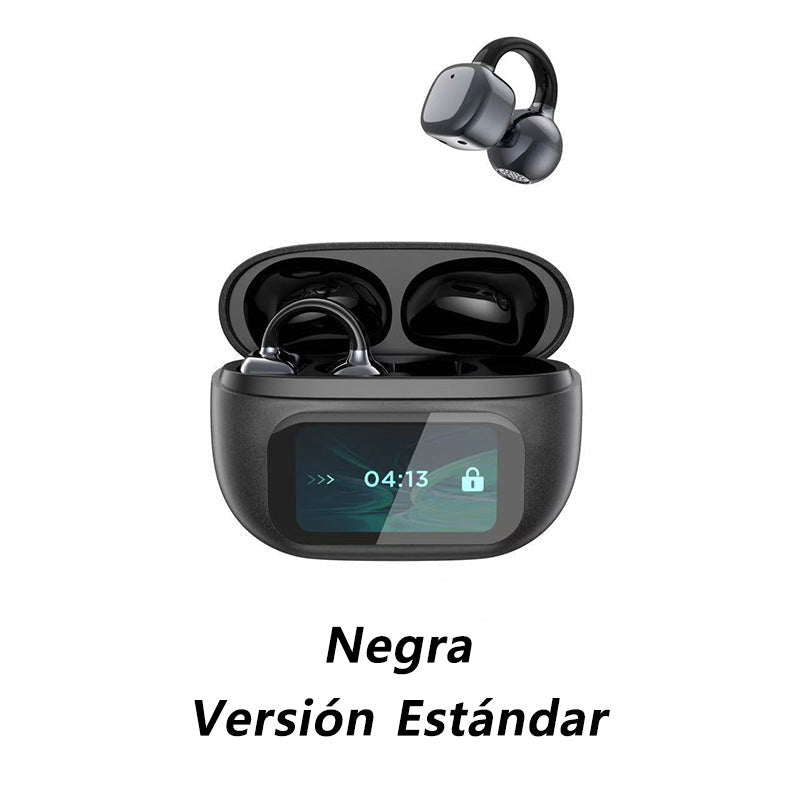 🔥OFERTA 2025🔥🎧Auriculares inteligentes con clip para la oreja, pantalla a color, traducción inteligente🎧