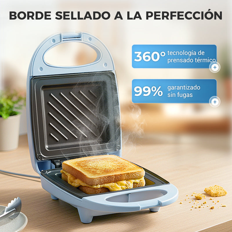 🥪 Sandwichera Multifunción Compacta de Rápido Calentamiento - Ideal para Cocina, Oficina o Dormitorio 🏠✨