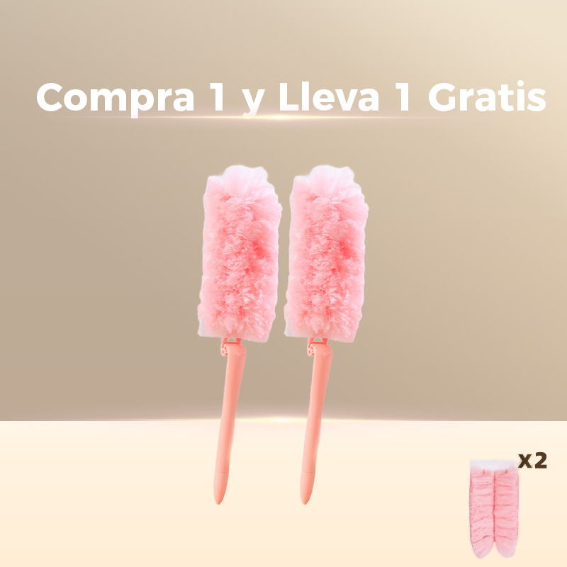 Plumero plegable y lavable para limpieza de superficies