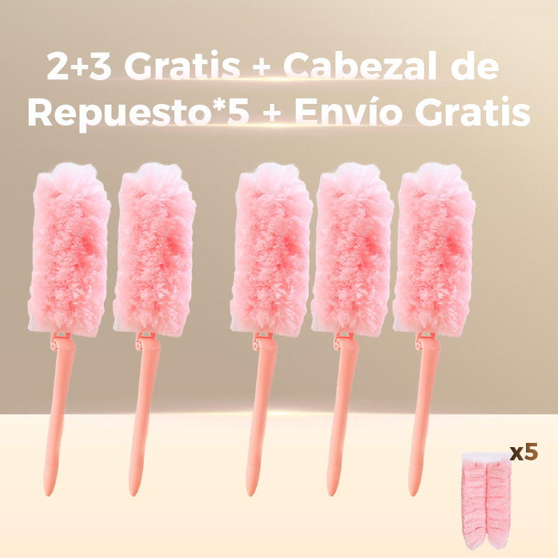 Plumero plegable y lavable para limpieza de superficies