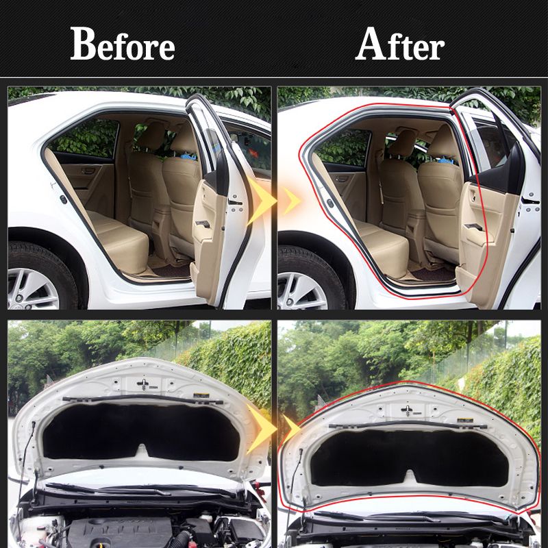 🔥Compre 2 Obtenga 1 GRATIS🔥  Tira de sellado de goma a prueba de polvo para reducción de ruido en coches