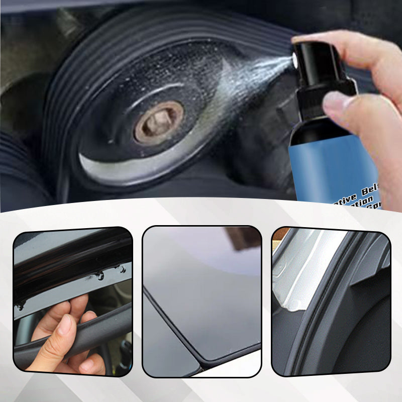 Lubricante para correas de automóviles y spray para silenciadores