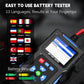 Comprobador de baterías de coche BT100, comprobador de carga de 12 V