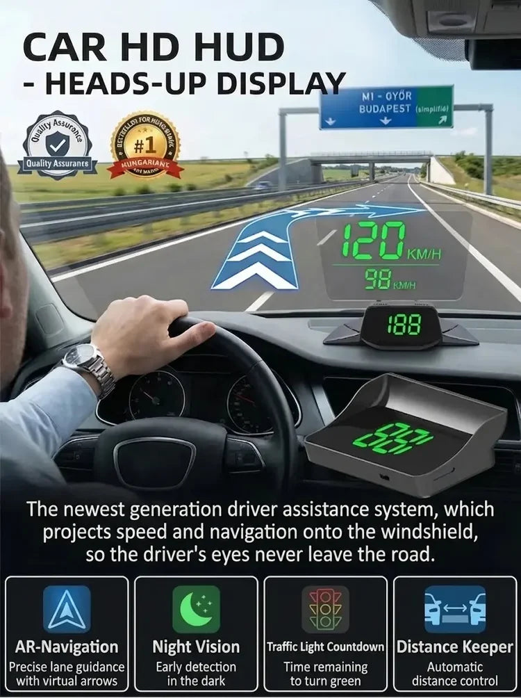Universal GPS Car Speedometer Head-Up Display