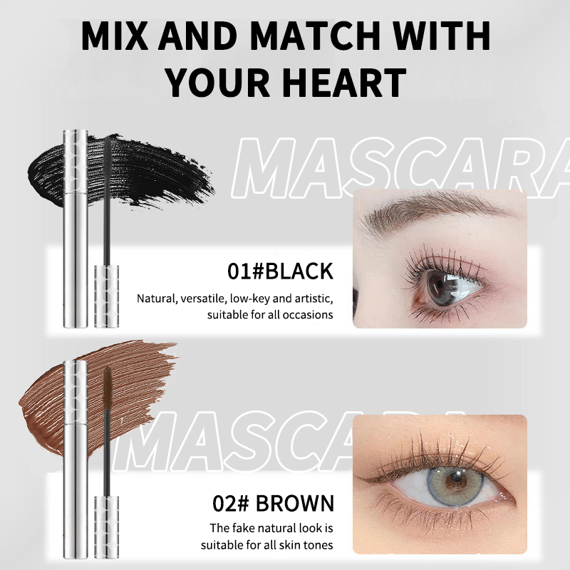💞¡Más de 50 000 unidades vendidas!👁️✨ ¡Pestañas preciosas durante todo el día, sin que se corra! Máscara de pestañas resistente al agua con fibras para un volumen natural. 💖💃