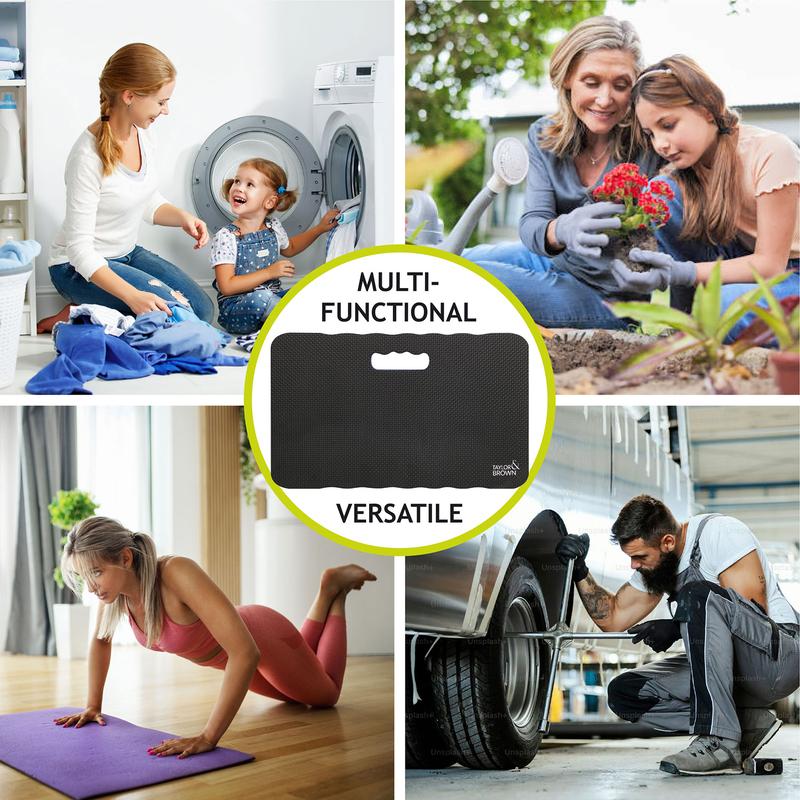 🦵🧘 Pack of 2 Extra Thick Kneeling Mats – 3cm cushioning, waterproof, non-slip. Comfort for gardening, cleaning & DIY. 🧎🏡