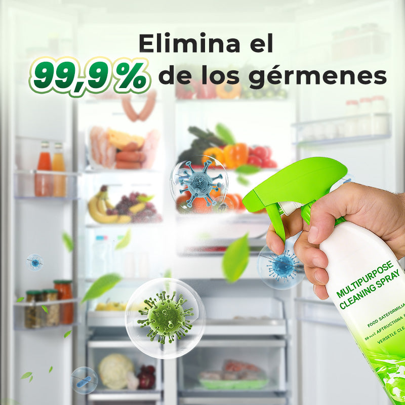 Potente spray limpiador multiusos para el hogar