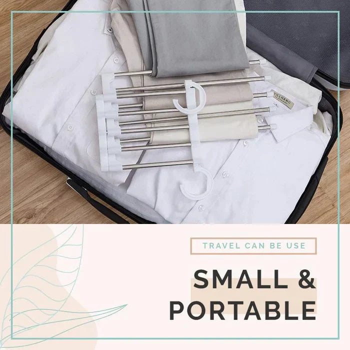 💥 Organizador Multifuncional para Pantalones – Práctico y Ahorra Espacio ✨