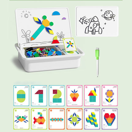 🎨 Puzzles Magnéticos de Vestir para Caras - Juego Educativo de Doble Cara para Niños, Ideal para Viajes y Aprendizaje Creativo ✨🧒