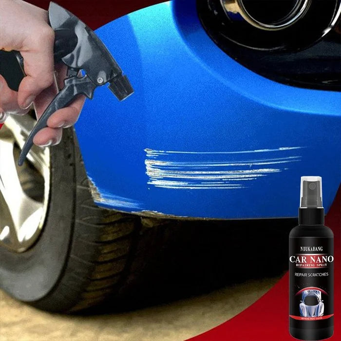 🥳¡OFERTA ESPECIAL 2026!🥳👴🚘 ¡50% de descuento! Spray Nano para arañazos de coche: ¡olvídate del taller! Elimina los arañazos en minutos con su fórmula fácil de aplicar. Devuelve el brillo a tu coche sin gastar una fortuna. 🚗💷