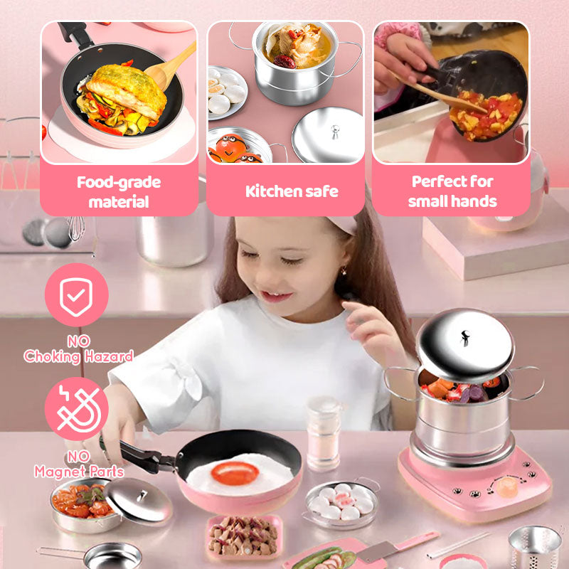Mini juguetes de cocina para niños (22 piezas)