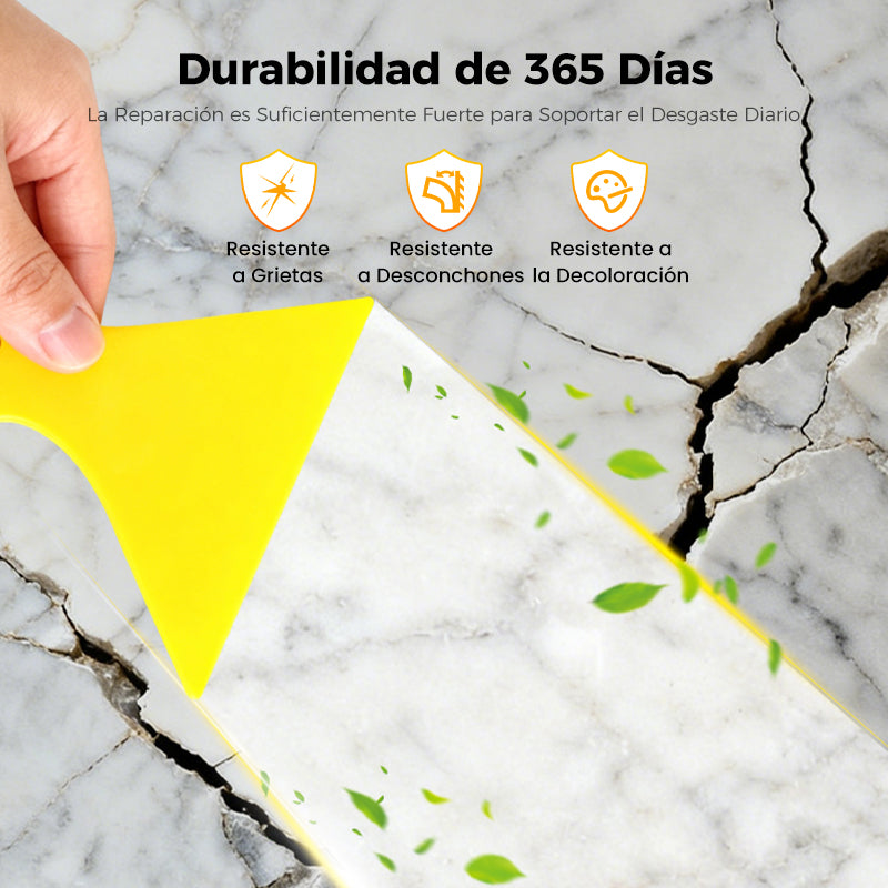 Kit multifuncional para reparar grietas en baldosas de piedra