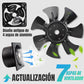 🔥 Ventilador de escape de bajo ruido