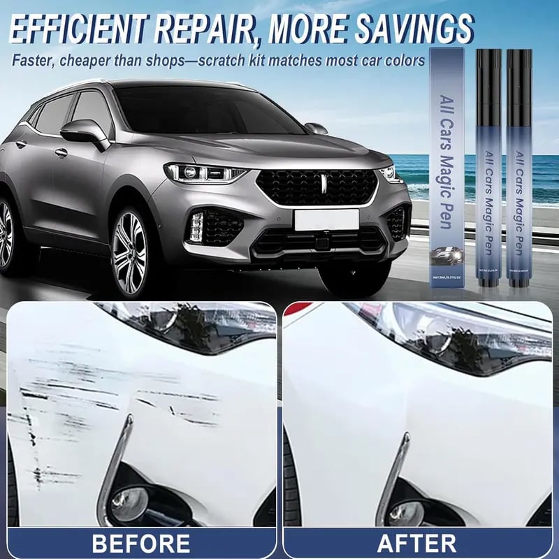 🚗✨ Lápiz mágico para eliminar arañazos del coche: reparación y brillo instantáneos de la pintura 🛠️🍂