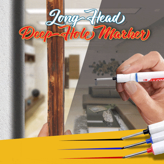 (🎅🎁2025 Hot Sale🎁)🔥 49% OFF🔥- Long Head Deep Hole Marker