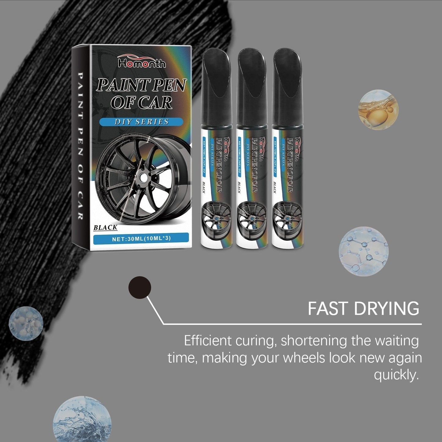🥳OFERTA HOT 2026🥳 💞¡Más de 50K vendidos!🛠️🚗 ¡50% DE DESCUENTO! Bolígrafo mágico reparador de arañazos para coche – Repara rayones en los rines en minutos. Fórmula permanente sin goteo. Incluye capa transparente ✨🔧