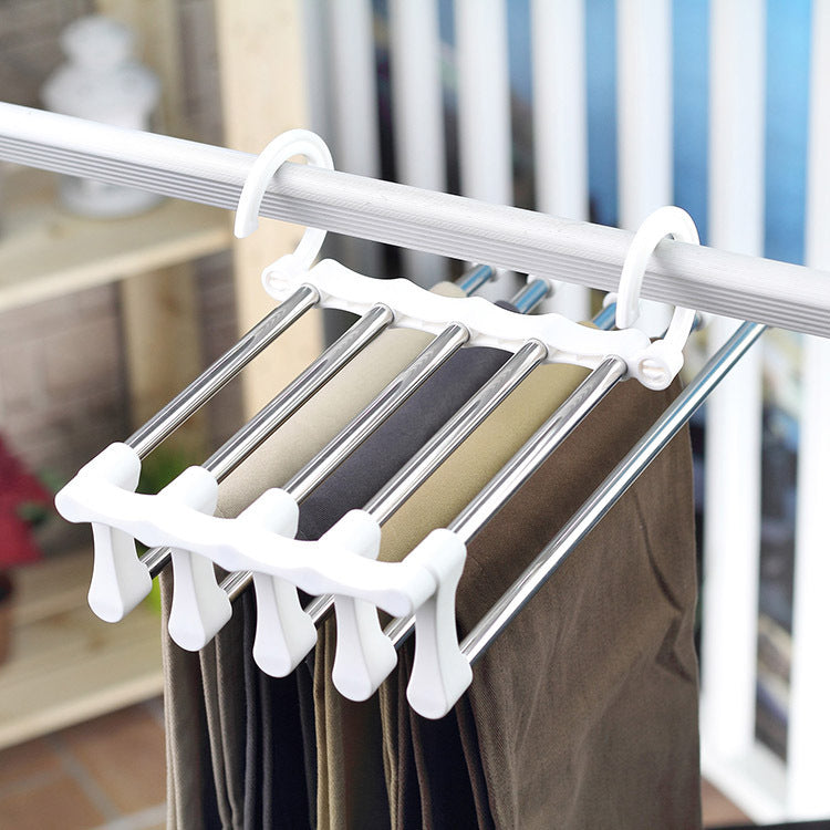 💥 Organizador Multifuncional para Pantalones – Práctico y Ahorra Espacio ✨