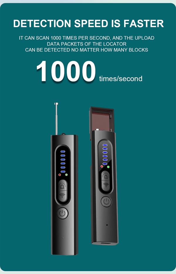 🔥 Último día de la oferta limitada con un 50% de descuento! 🔥 Detector de Cámaras Ocultas – Protege tu Privacidad