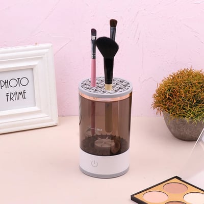 ⏳Navidad Por tiempo limitado ⏰Regalo Perfecto-Limpia Brochas de Maquillaje Eléctrico Recargable