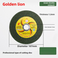 Disco de corte rápido de metal GoldenLion™