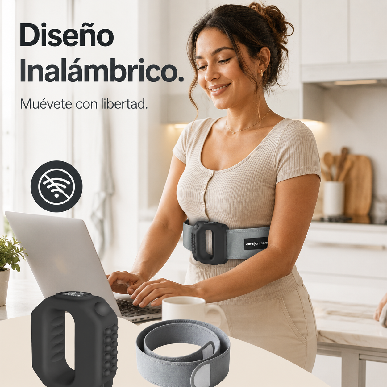 🏆Anillo masajeador manual de 5 velocidades con correa ajustable🌿👑