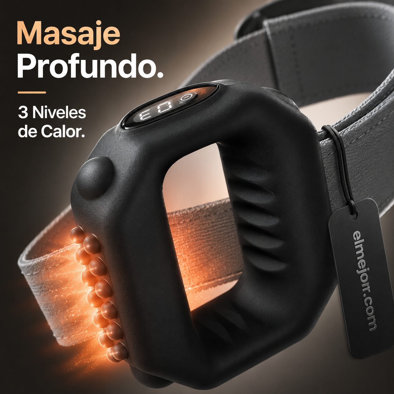 🏆Anillo masajeador manual de 5 velocidades con correa ajustable🌿👑